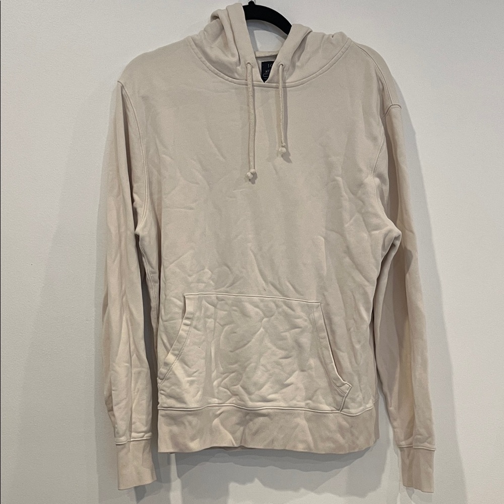 J. Crew Cream Hoodie Sweater